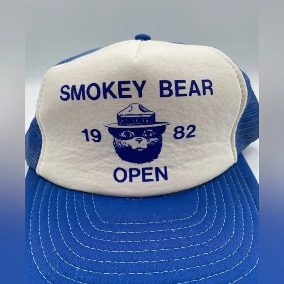 Vintage 1982 Smokey Bear Trucker Hat - Picture 5 of 7
